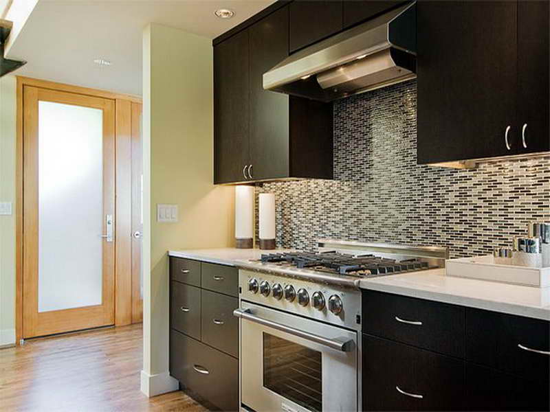 Spray Paint Kitchen Doors