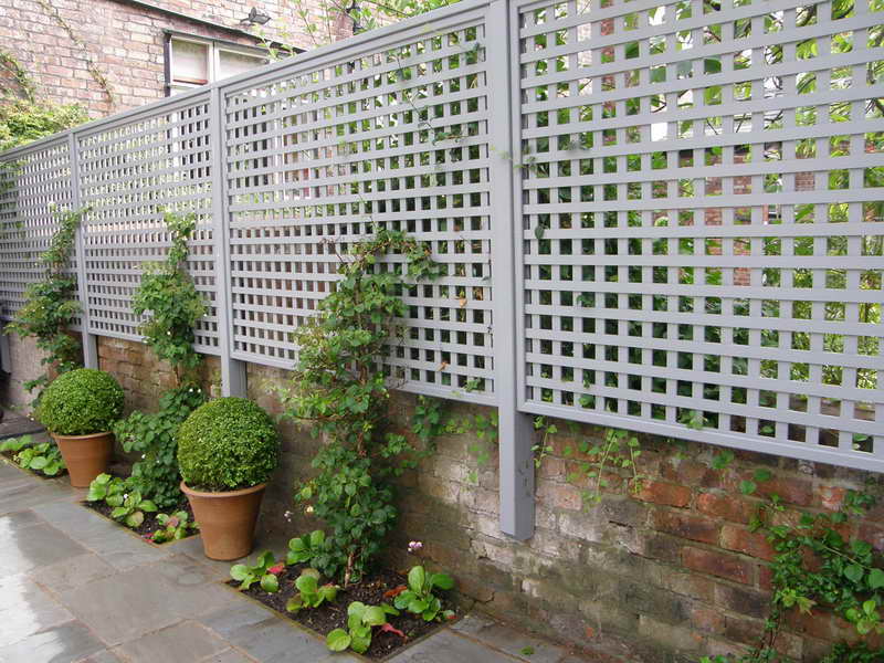 garden wall trellis design