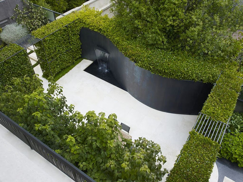 high garden wall design