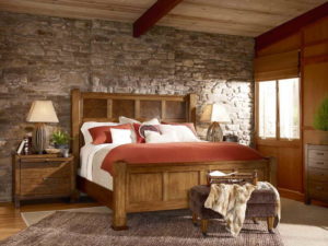 rustic wood bedroom furniture