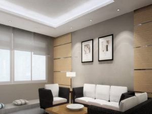 wall design for living room