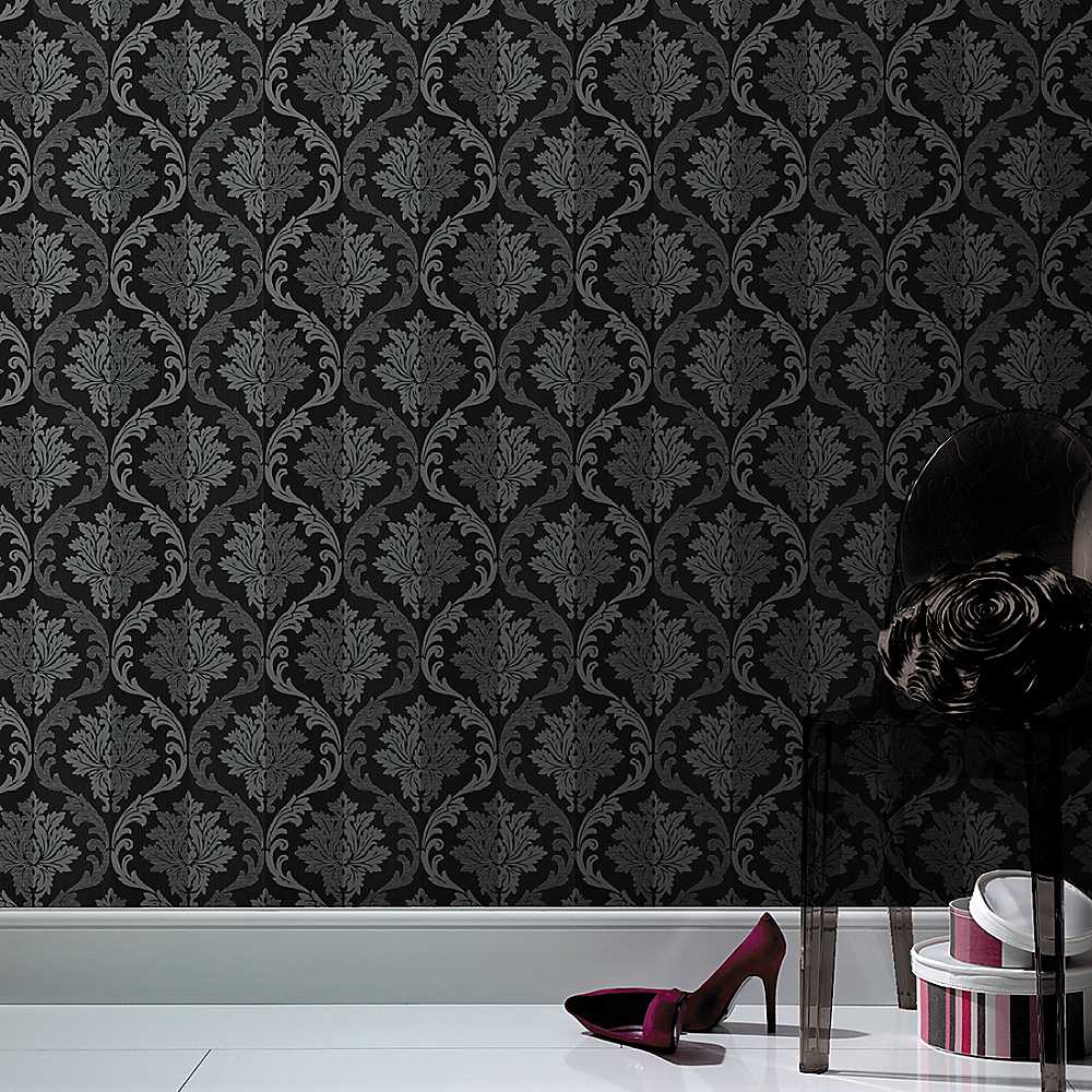Black Wallpaper For Home