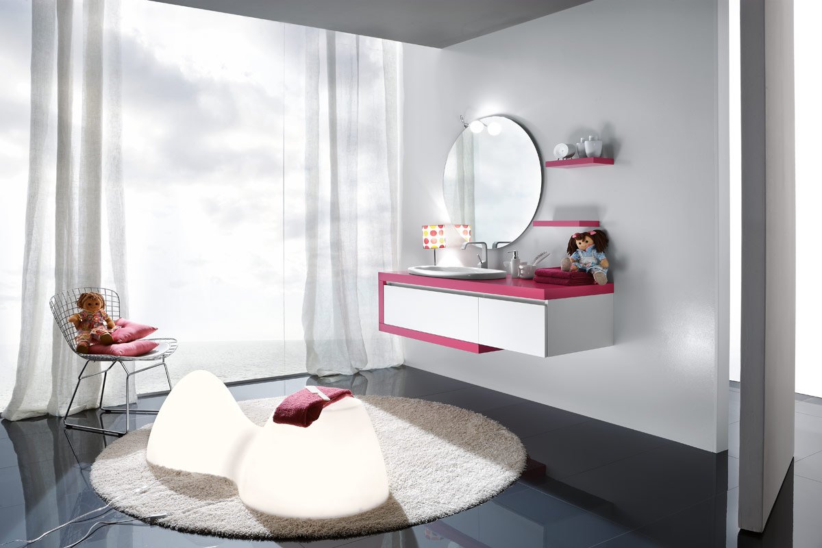 Contemporary Bathroom rugs