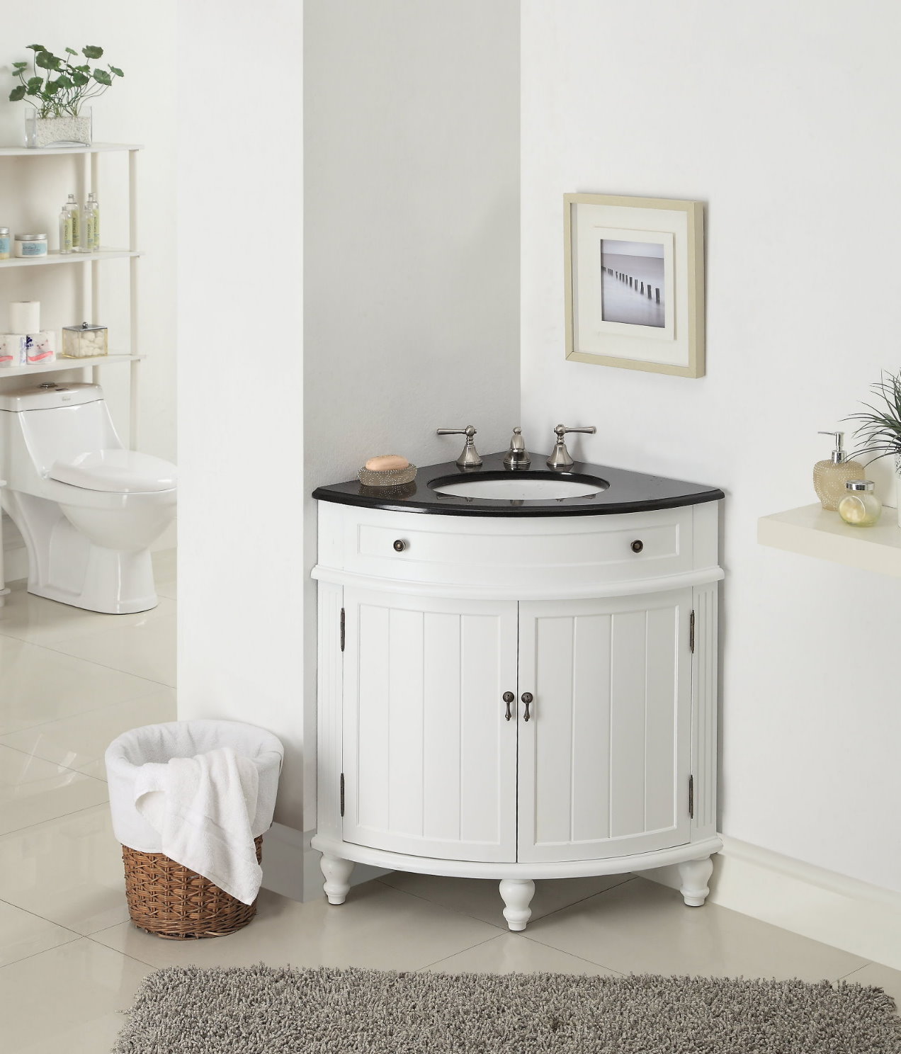 Corner Bathroom Sinks
