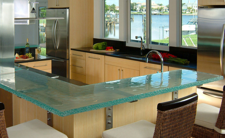 Glass Kitchen Countertops