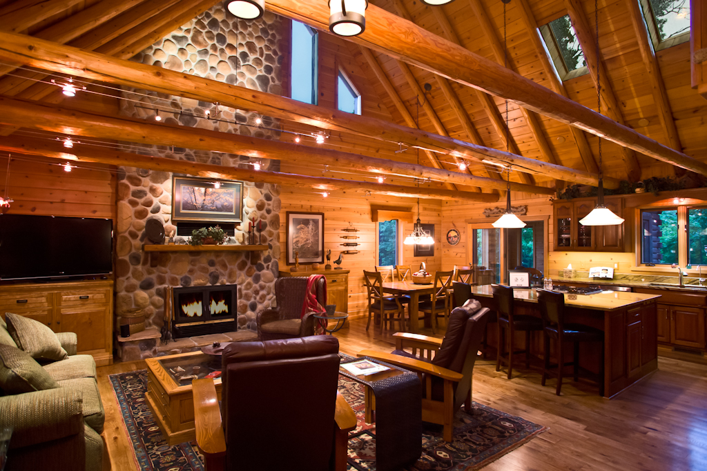 Log Home Lighting