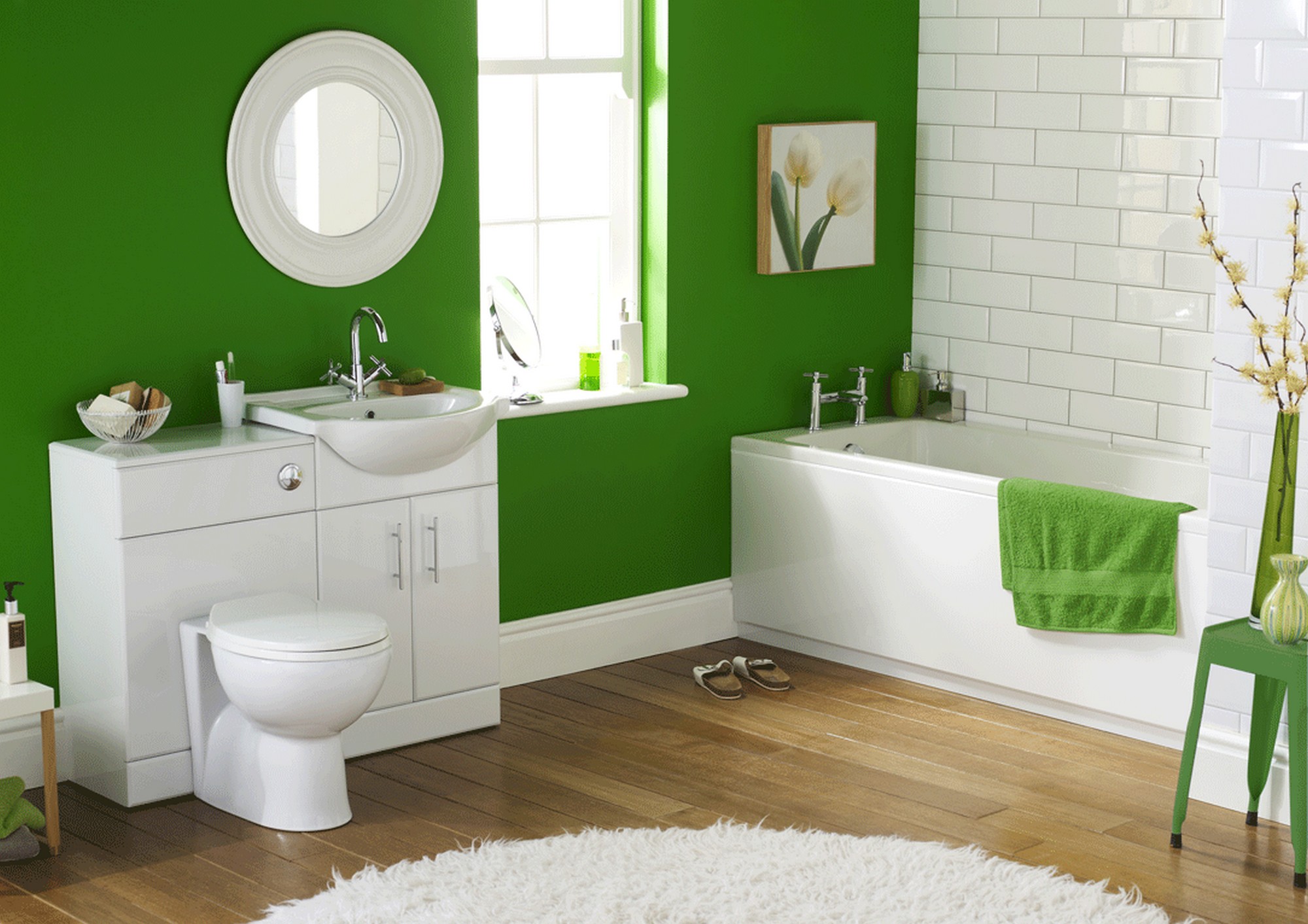 Modern Bathroom Rugs