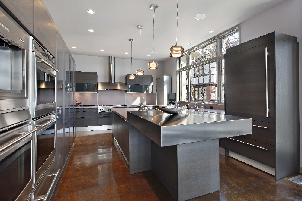 Stainless Steel Kitchen Countertops