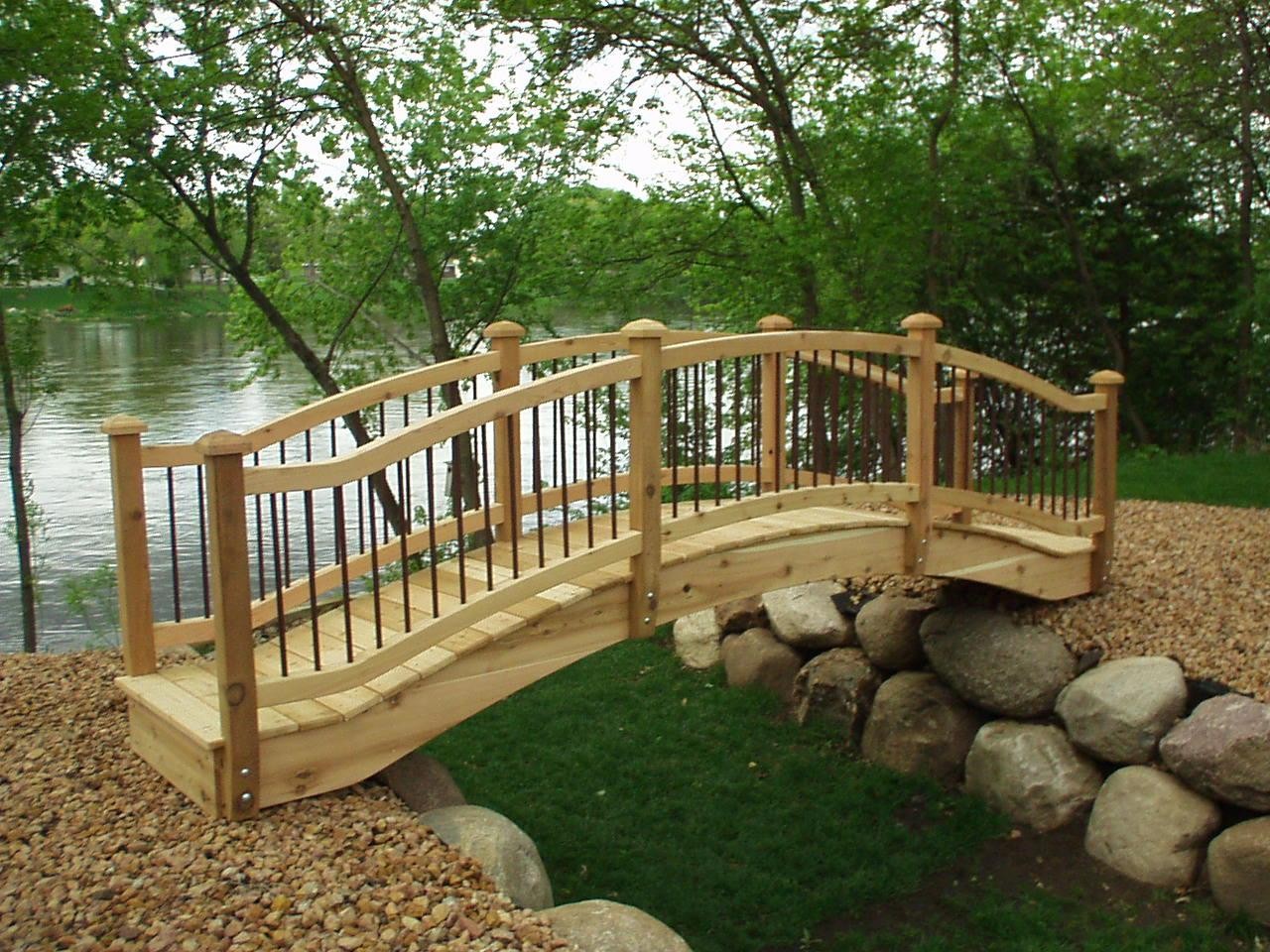 garden foot bridge