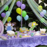 garden themed birthday party
