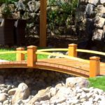 outdoor garden bridge