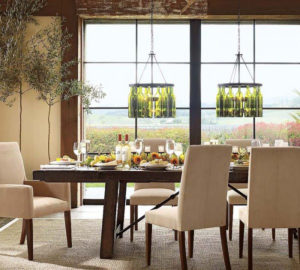 unique dining room lighting