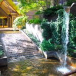 waterfall garden
