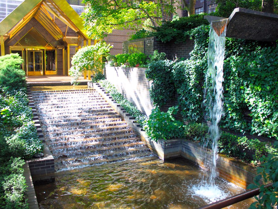 waterfall garden